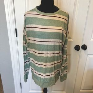 BKE striped long sleeve shirt